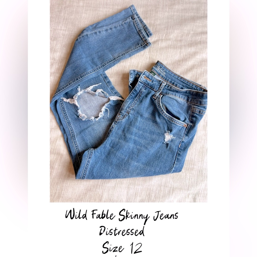 Distressed Jeans
